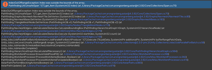 Pathfinding error 2
