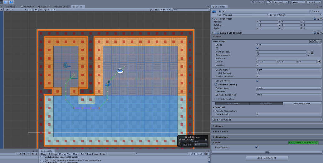 unwalkable nodes unwalkable nodes