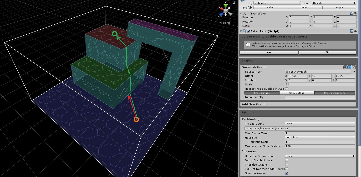 Navmesh surfaces not updating after walls set false with maze generater  script - Questions & Answers - Unity Discussions